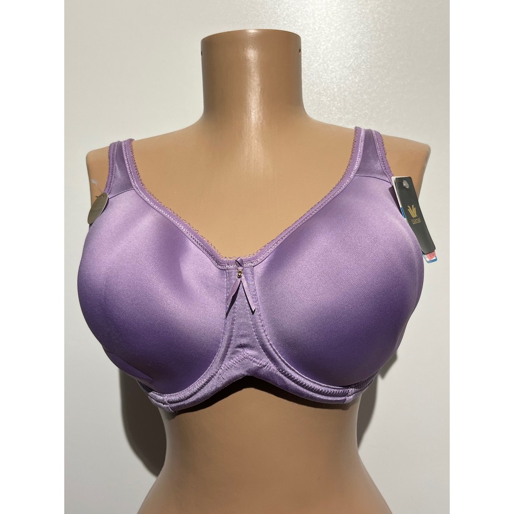 Wacoal Basic Beauty T-Shirt Bra 853192 Lavender Purple 34DDD Full Coverage NEW